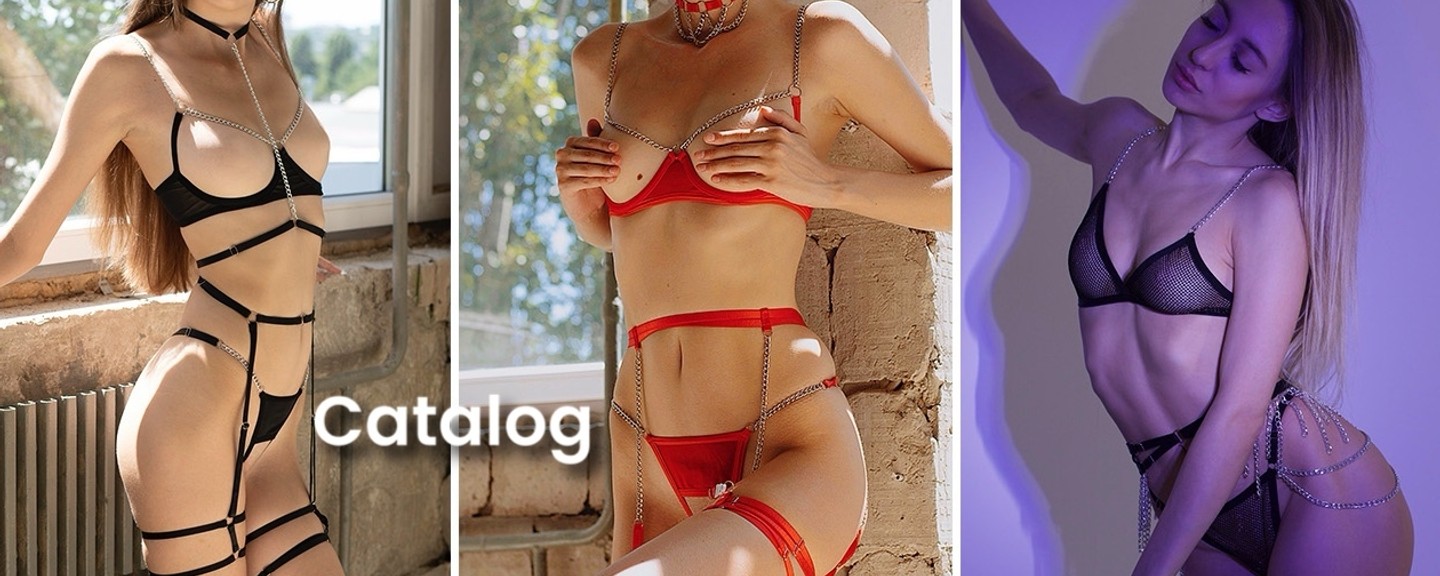 Seksowna bielizna w sklepie internetowym - Katalog bielizny erotycznej z elementami otwartymi